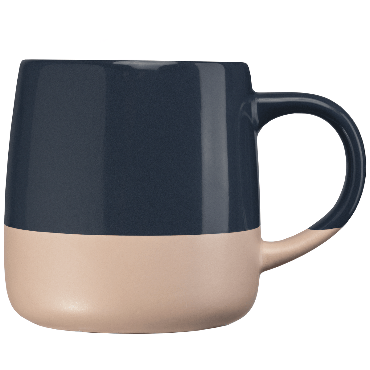 Mug Atlas, céramique, design à blocs de couleur - 445 ml