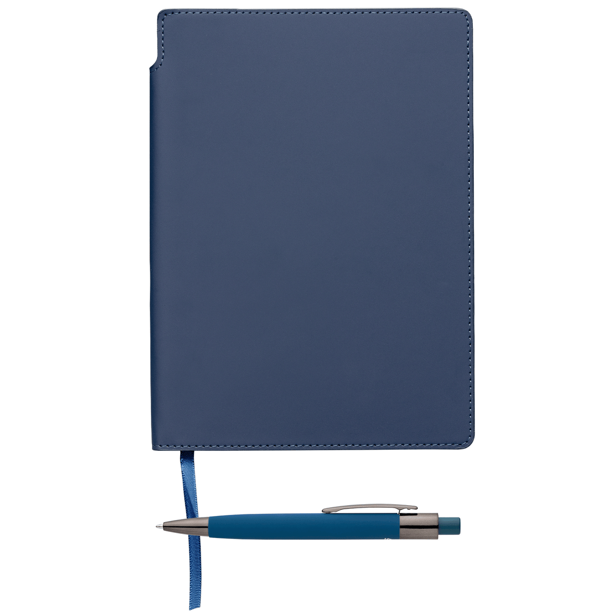 Carnet Malmö à couverture souple recyclée + stylo – A5