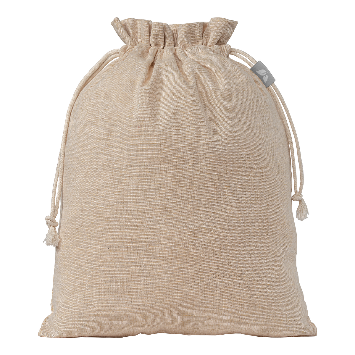 Sac cadeau en coton recyclé de 110 gsm (moyen)