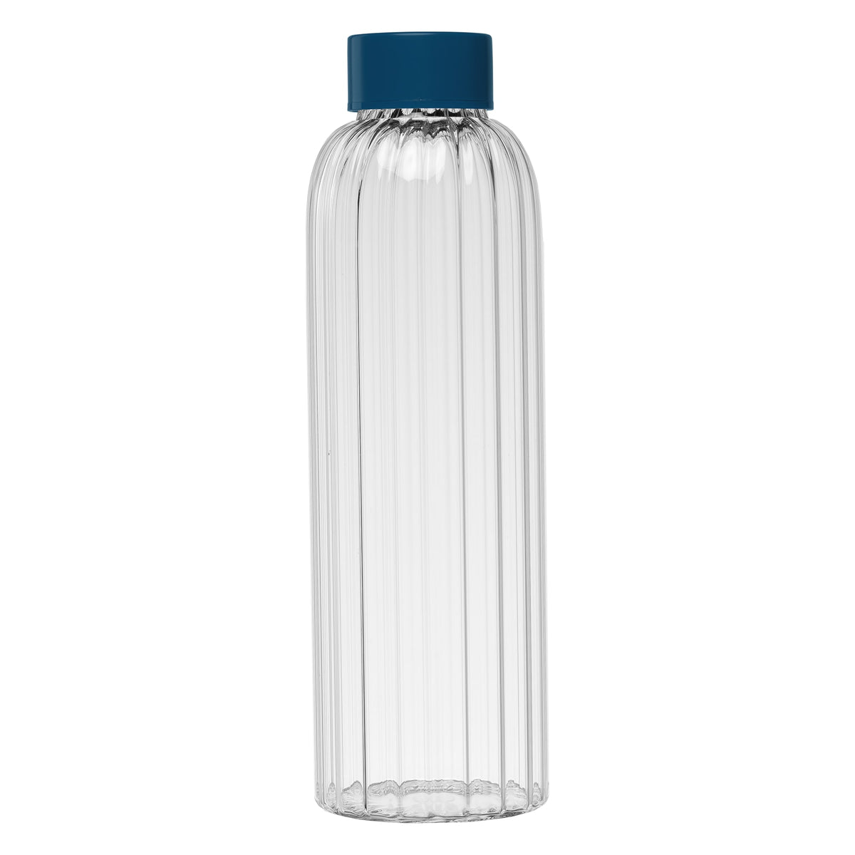 Gourde en verre rainurée Linea – 620 ml