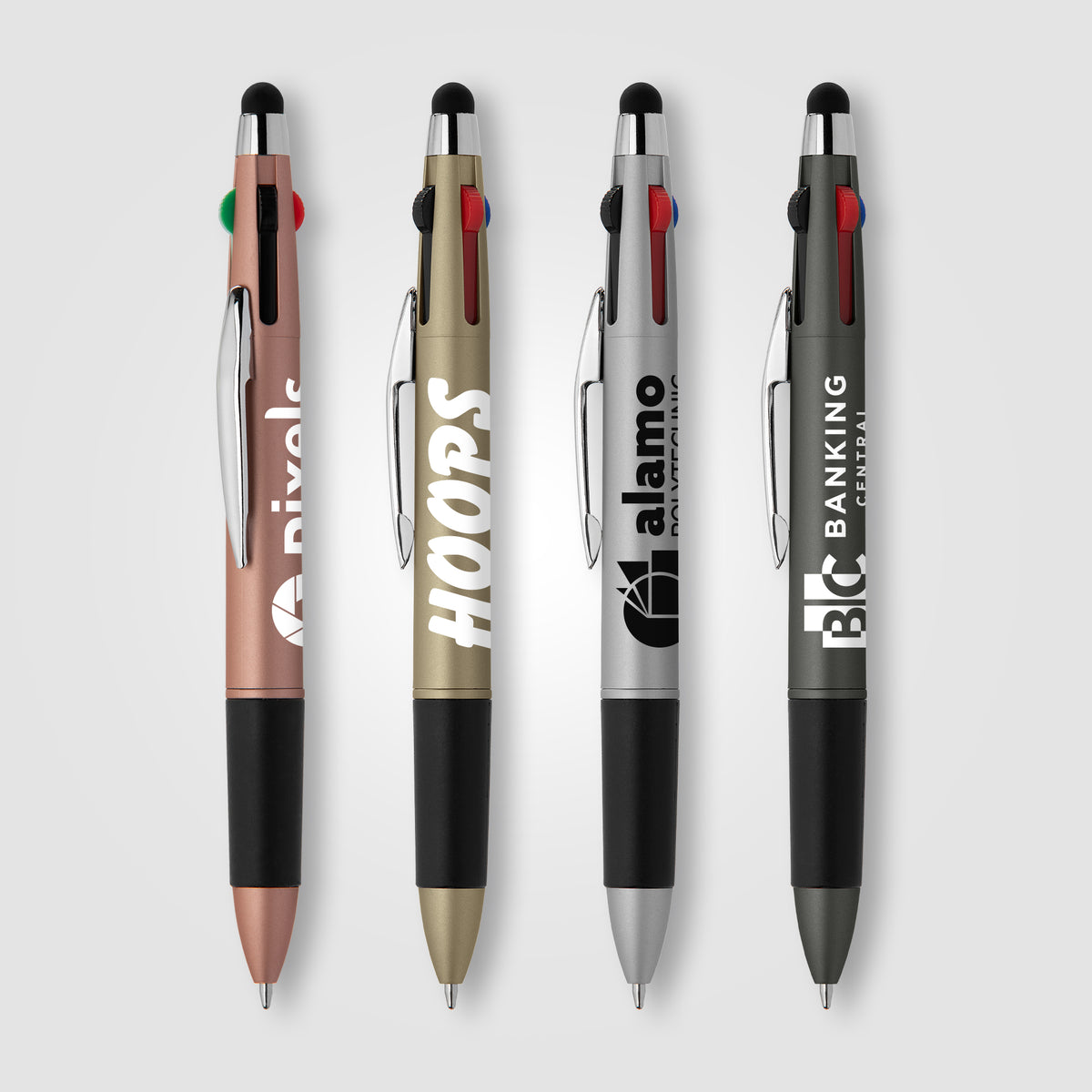 Quattro Softy Métallique multi-encres avec stylet