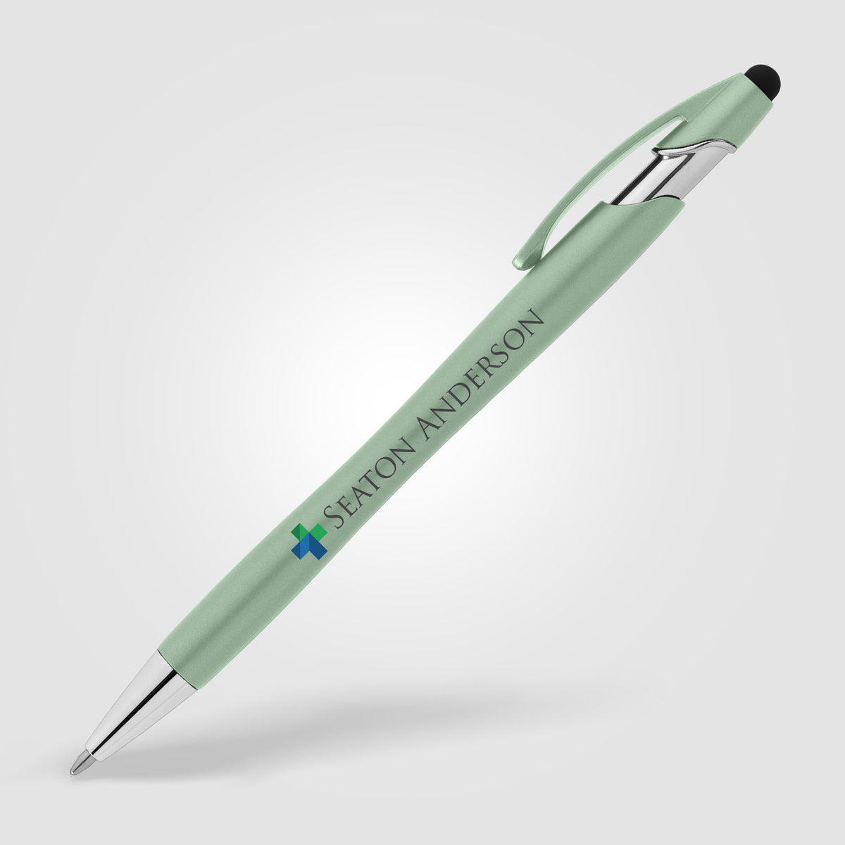 Stylo recyclé La Jolla avec stylet + encre anti-fraude
