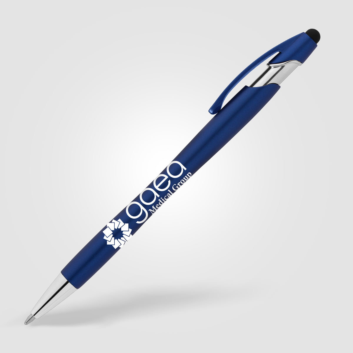 Stylo recyclé La Jolla avec stylet + encre anti-fraude