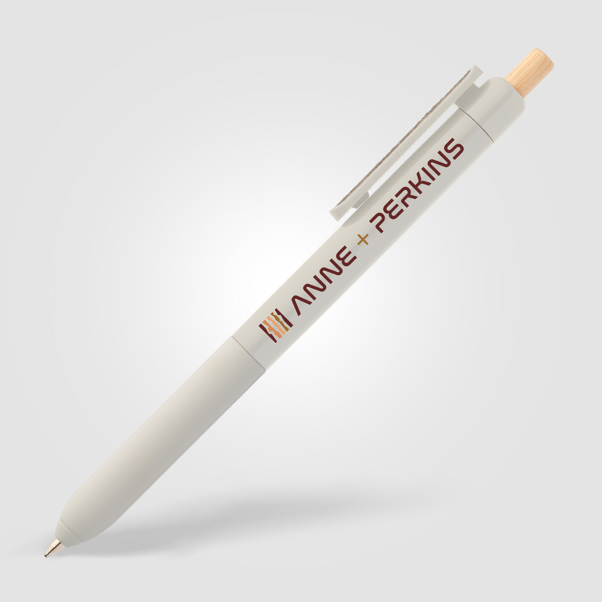 Stylo à clip sensoriel en plastique recyclé Echo