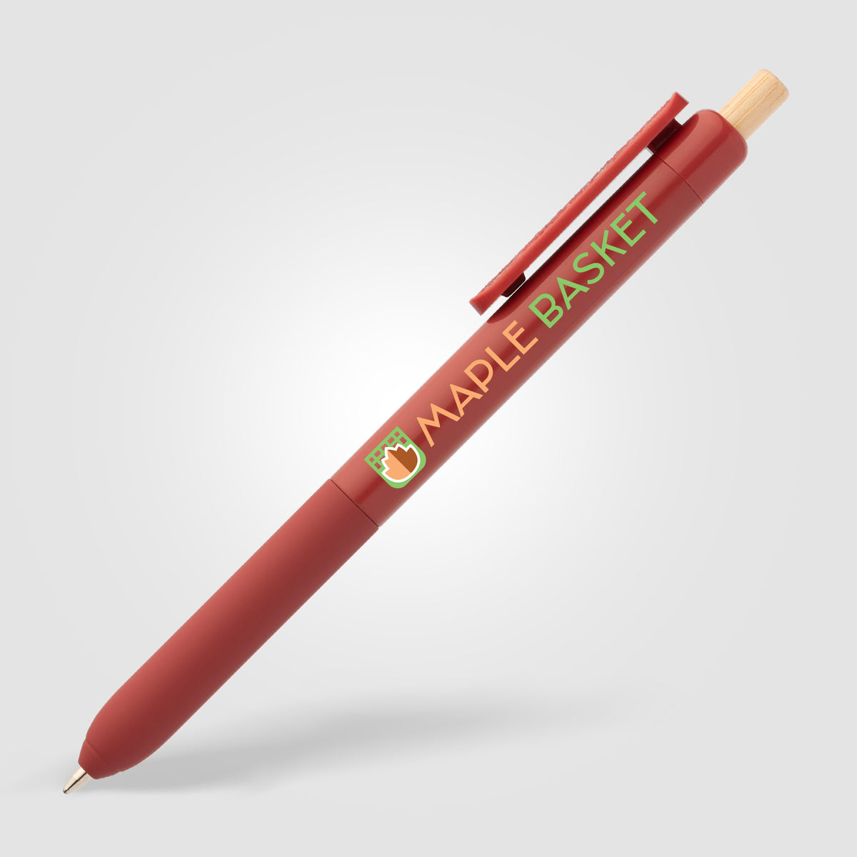 Stylo à clip sensoriel en plastique recyclé Echo
