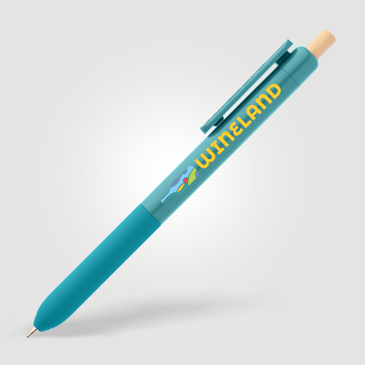 Stylo à clip sensoriel en plastique recyclé Echo
