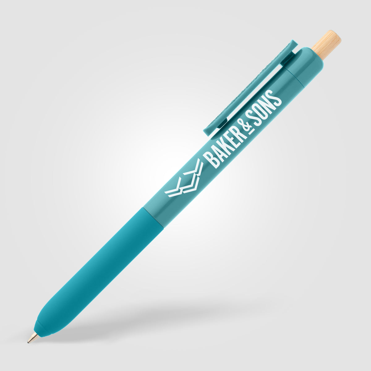 Stylo à clip sensoriel en plastique recyclé Echo