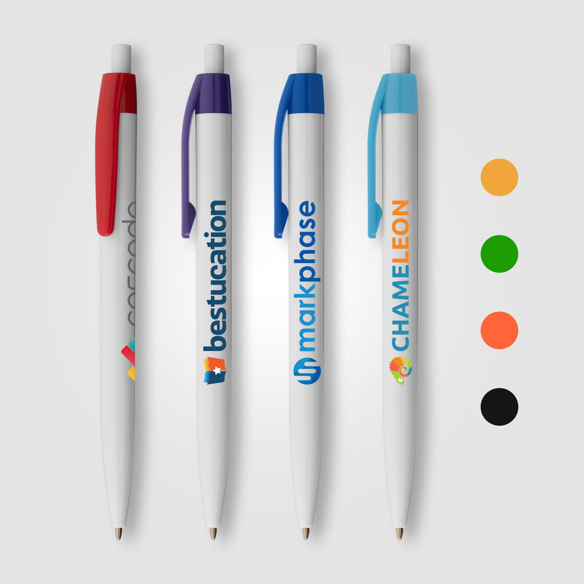 Stylo ColourFlow en plastique recyclé