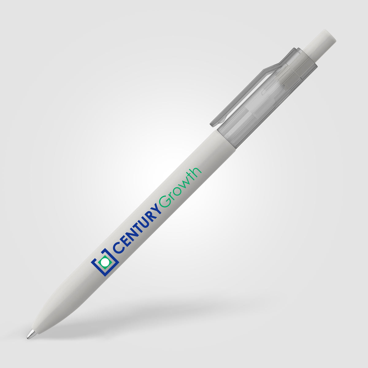 Stylo Nimbus à clip translucide rPET