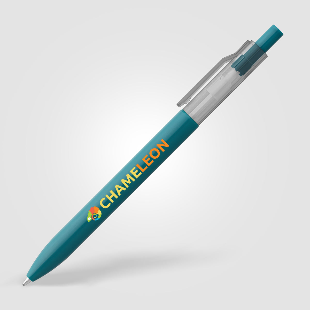 Stylo Nimbus à clip translucide rPET