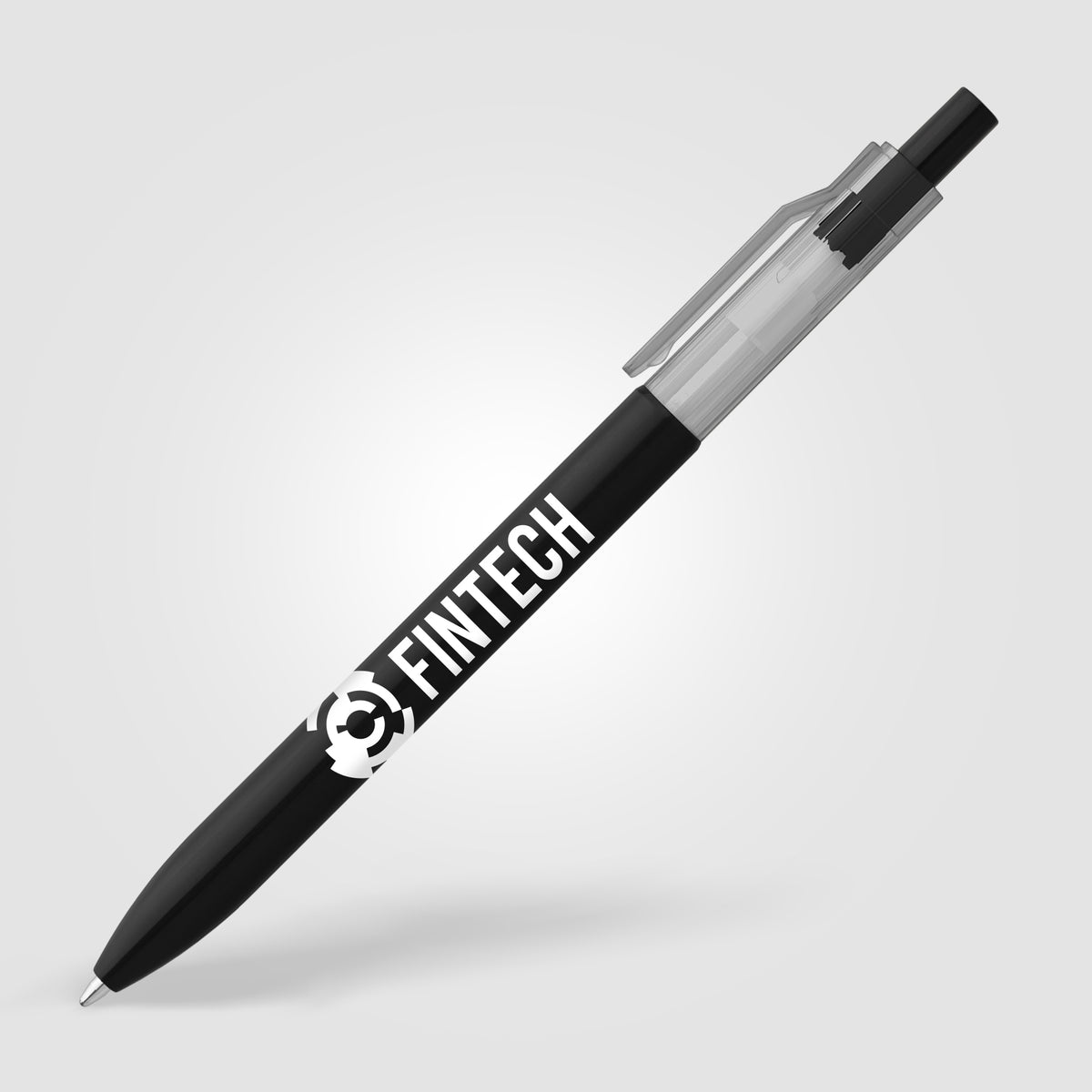 Stylo Nimbus à clip translucide rPET