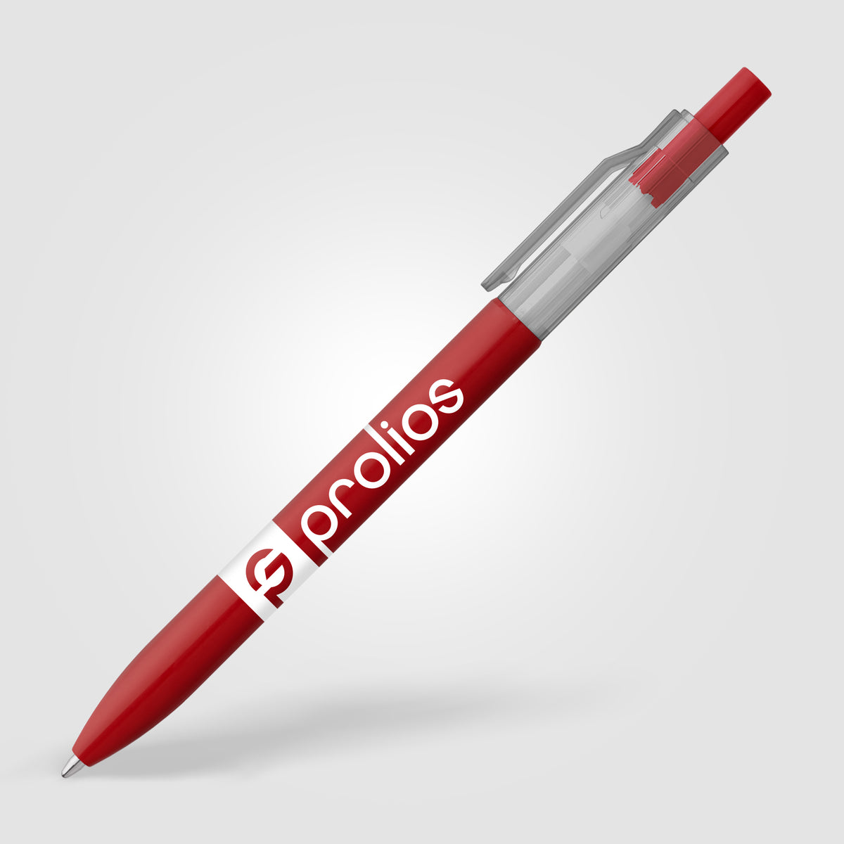 Stylo Nimbus à clip translucide rPET