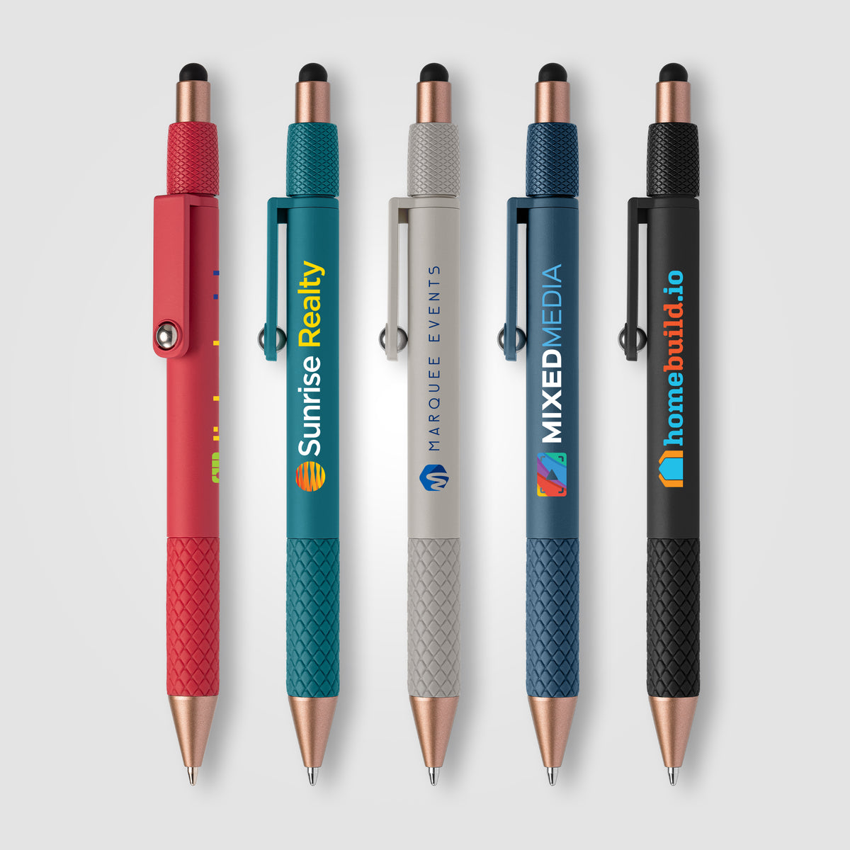 Stylo Antistress Nora en Plastique Recyclé avec Stylet