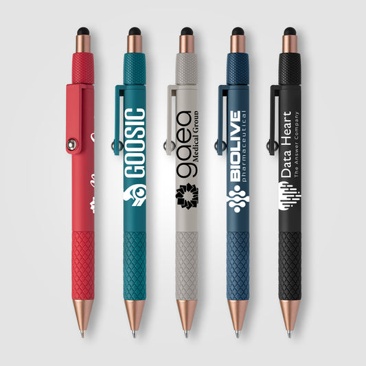 Stylo Antistress Nora en Plastique Recyclé avec Stylet