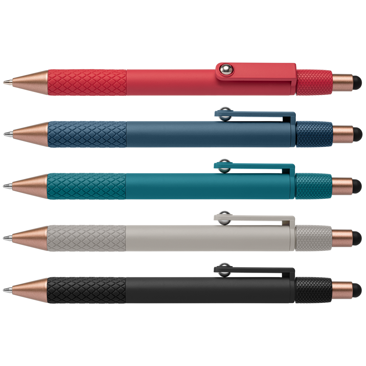 Stylo Antistress Nora en Plastique Recyclé avec Stylet