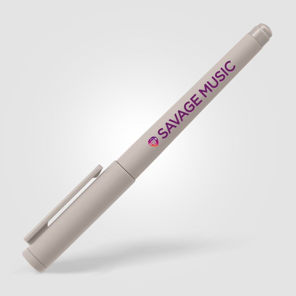 Stylo gel Aeris, plastique recyclé, monochrome