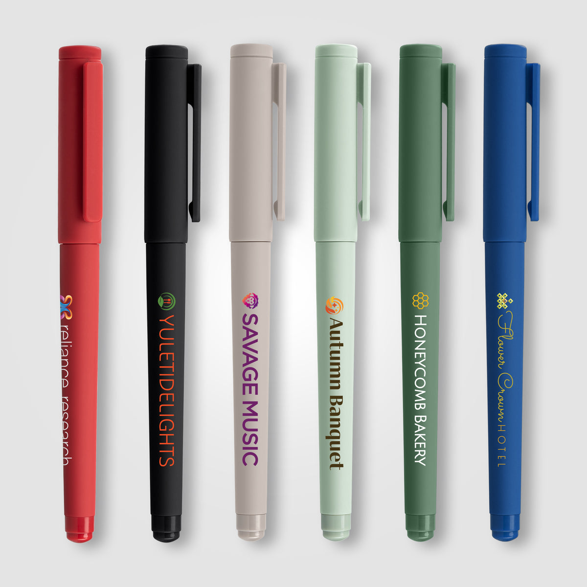 Stylo gel Aeris, plastique recyclé, monochrome