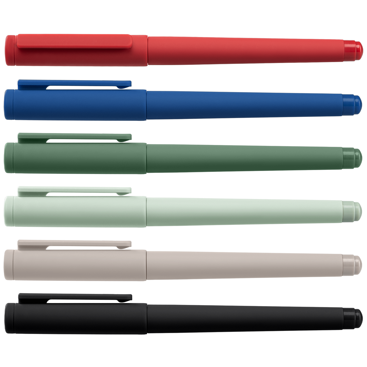 Stylo gel Aeris, plastique recyclé, monochrome