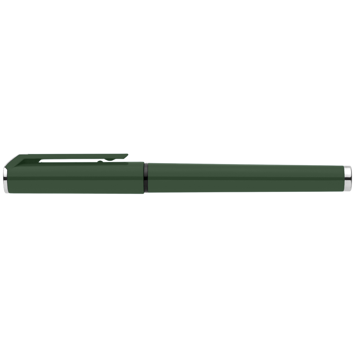 Stylo gel monochrome Islander en plastique recyclé