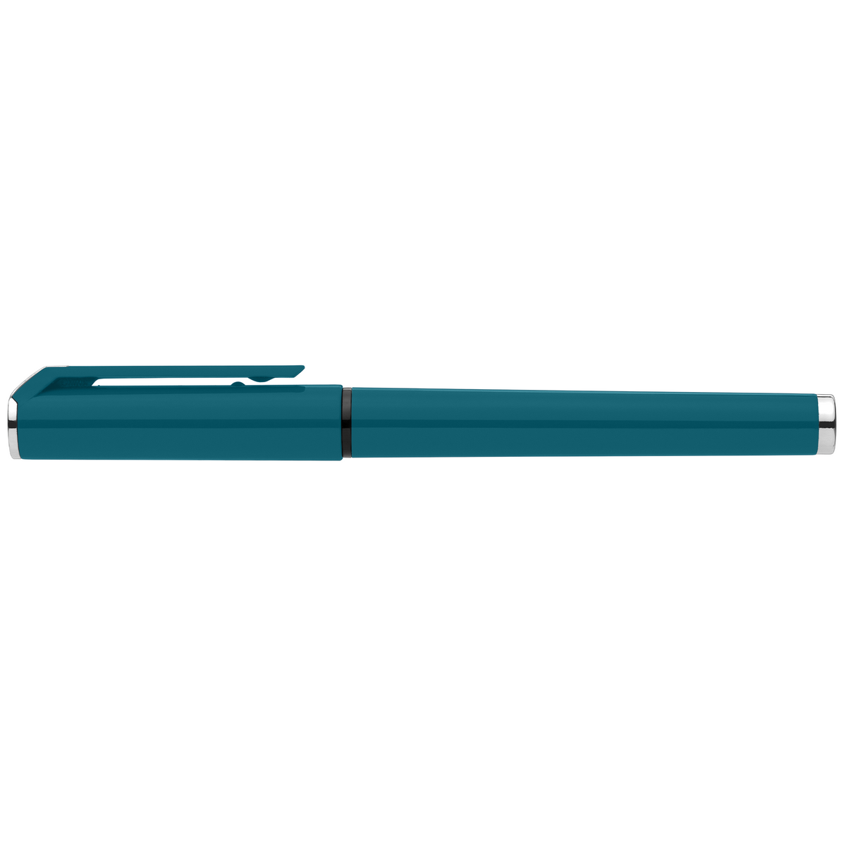 Stylo gel monochrome Islander en plastique recyclé