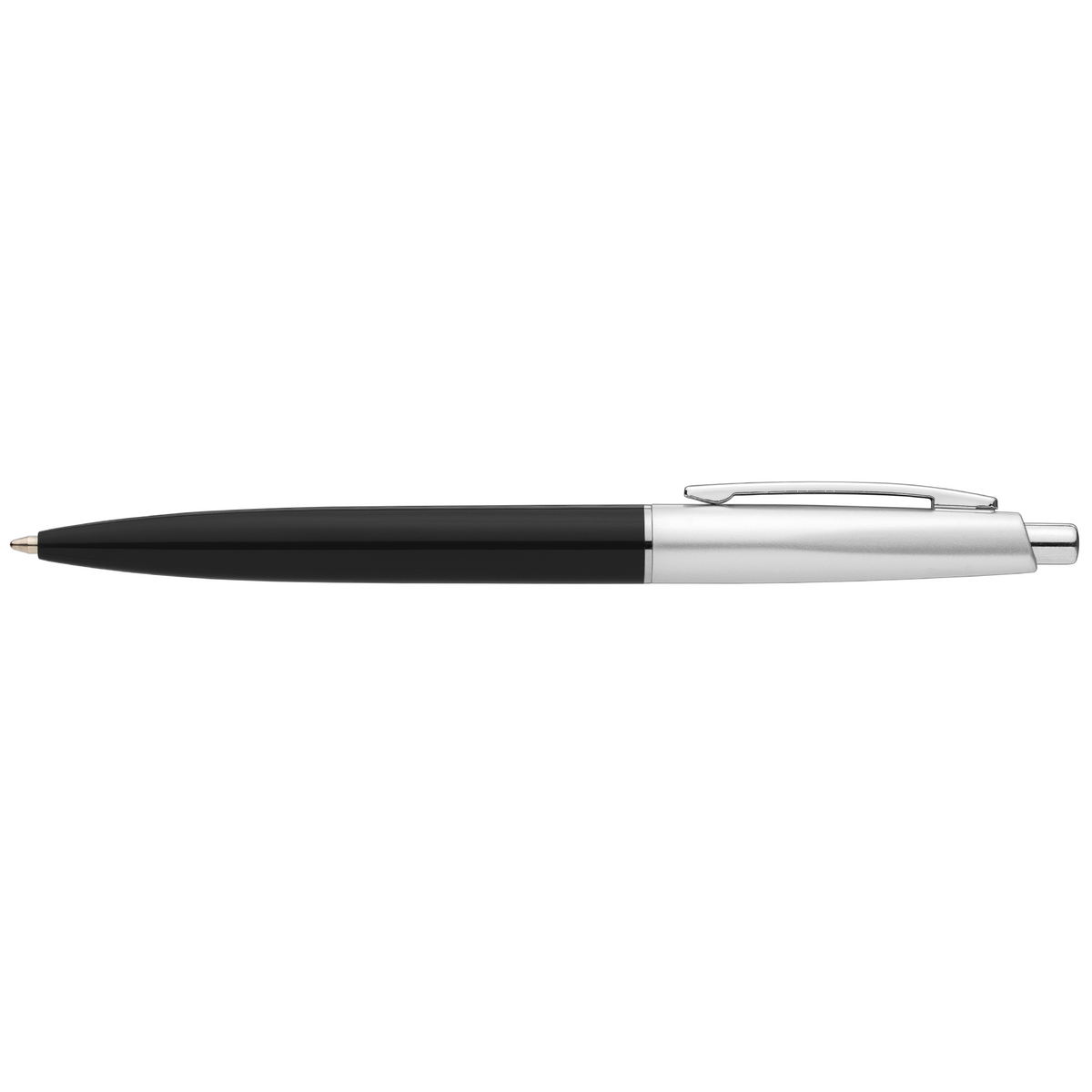 Stylo Natori en plastique recyclé avec finition chromée