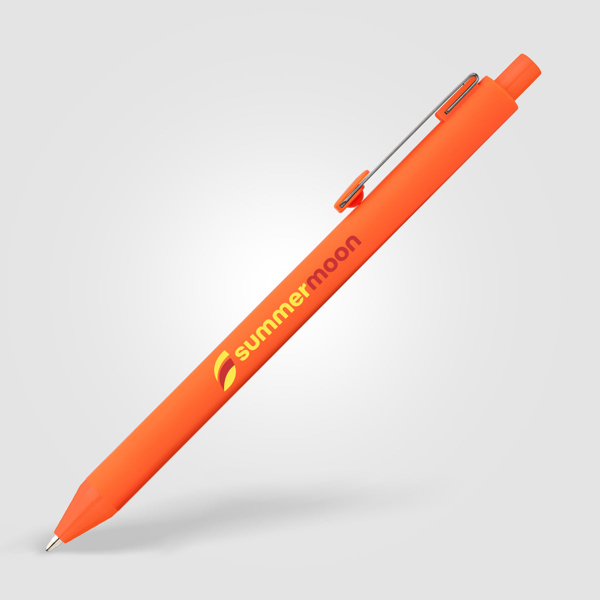 Stylo gel Vela Essentials en plastique recyclé Soft-Touch