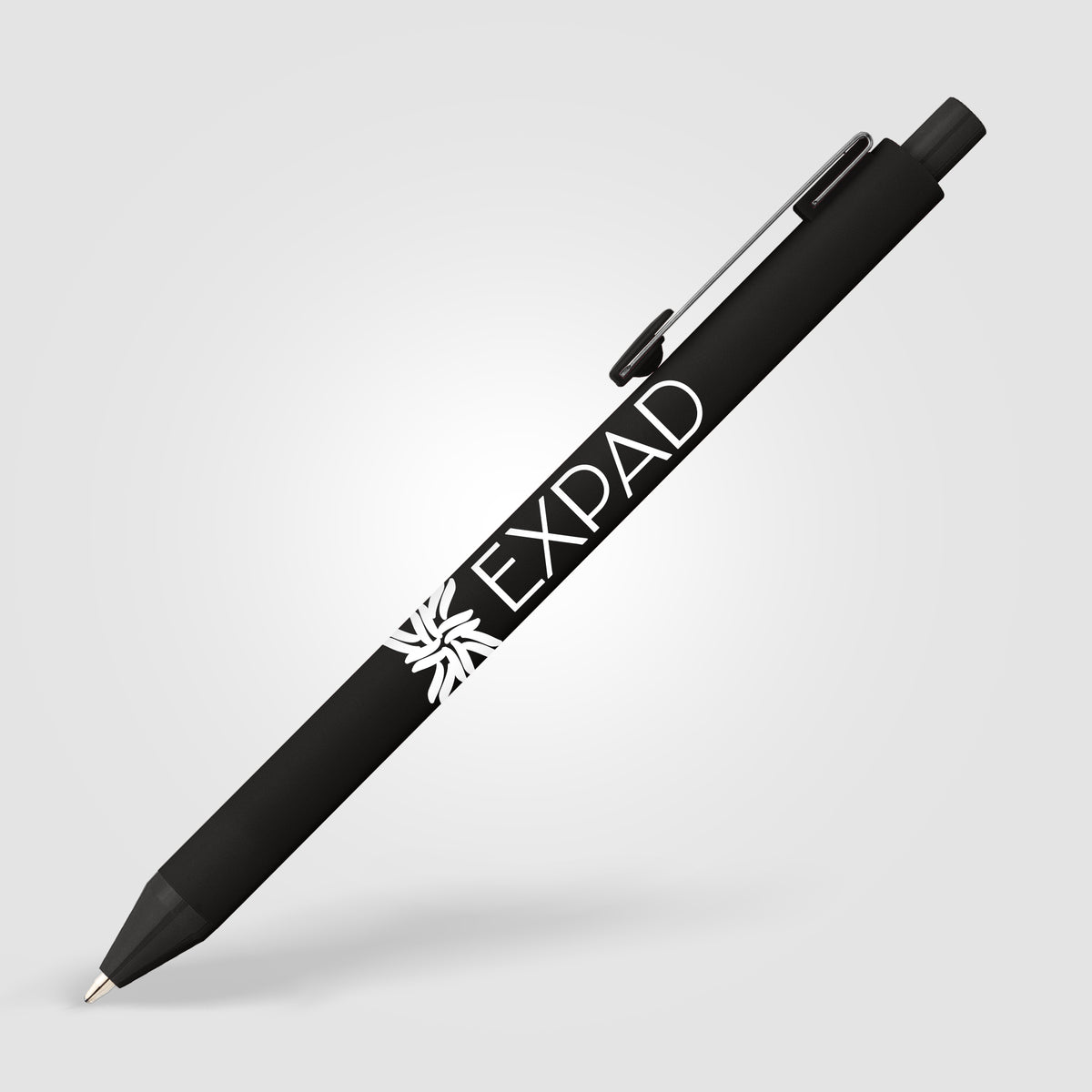 Stylo gel Vela Essentials en plastique recyclé Soft-Touch