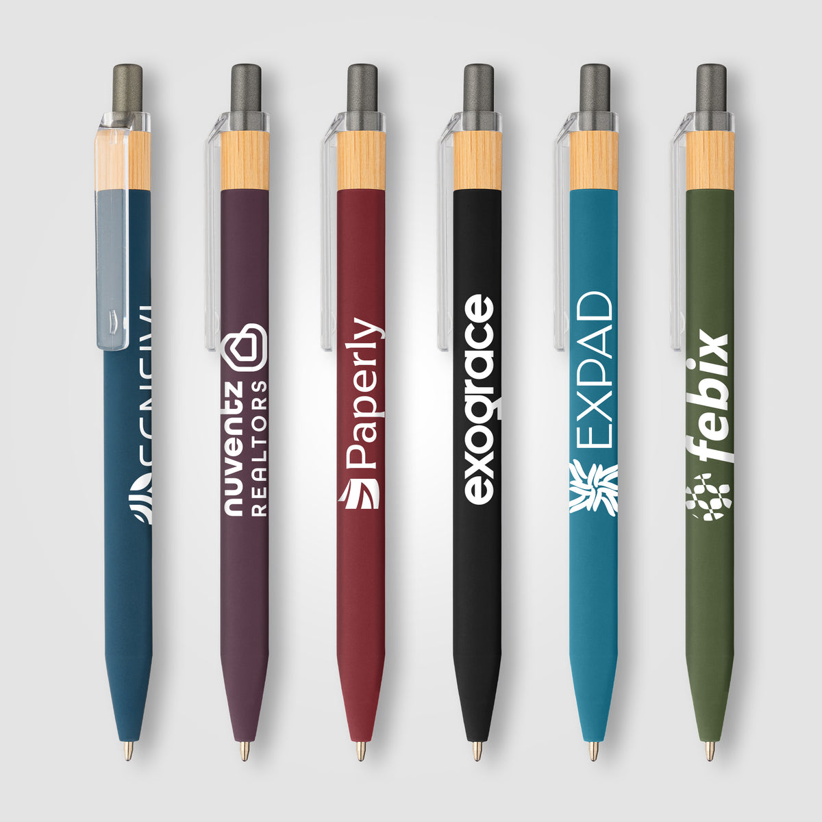 Stylo Reborn en ABS recyclé et bambou