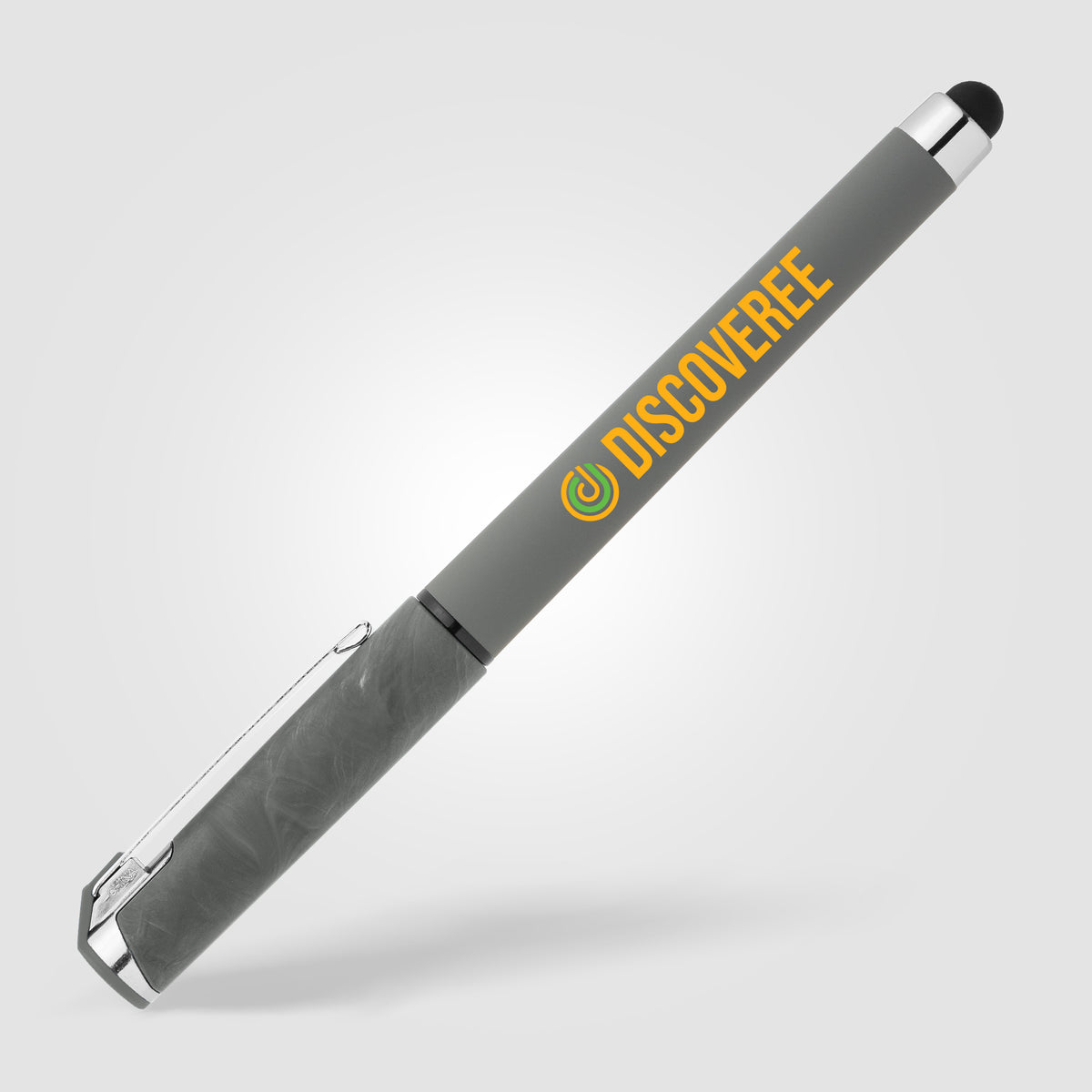 Stylo stylet Islander en plastique effet marbré