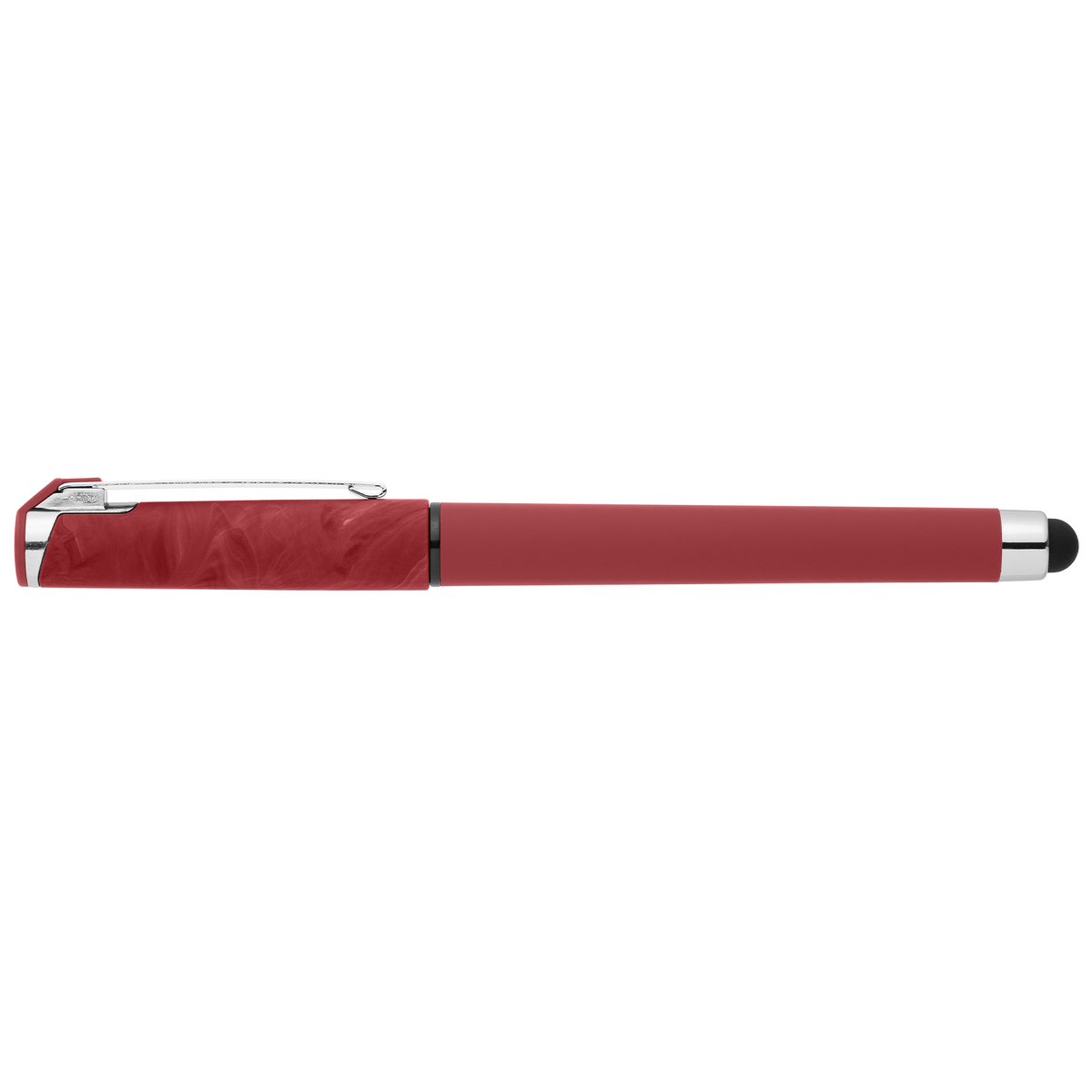 Stylo stylet Islander en plastique effet marbré