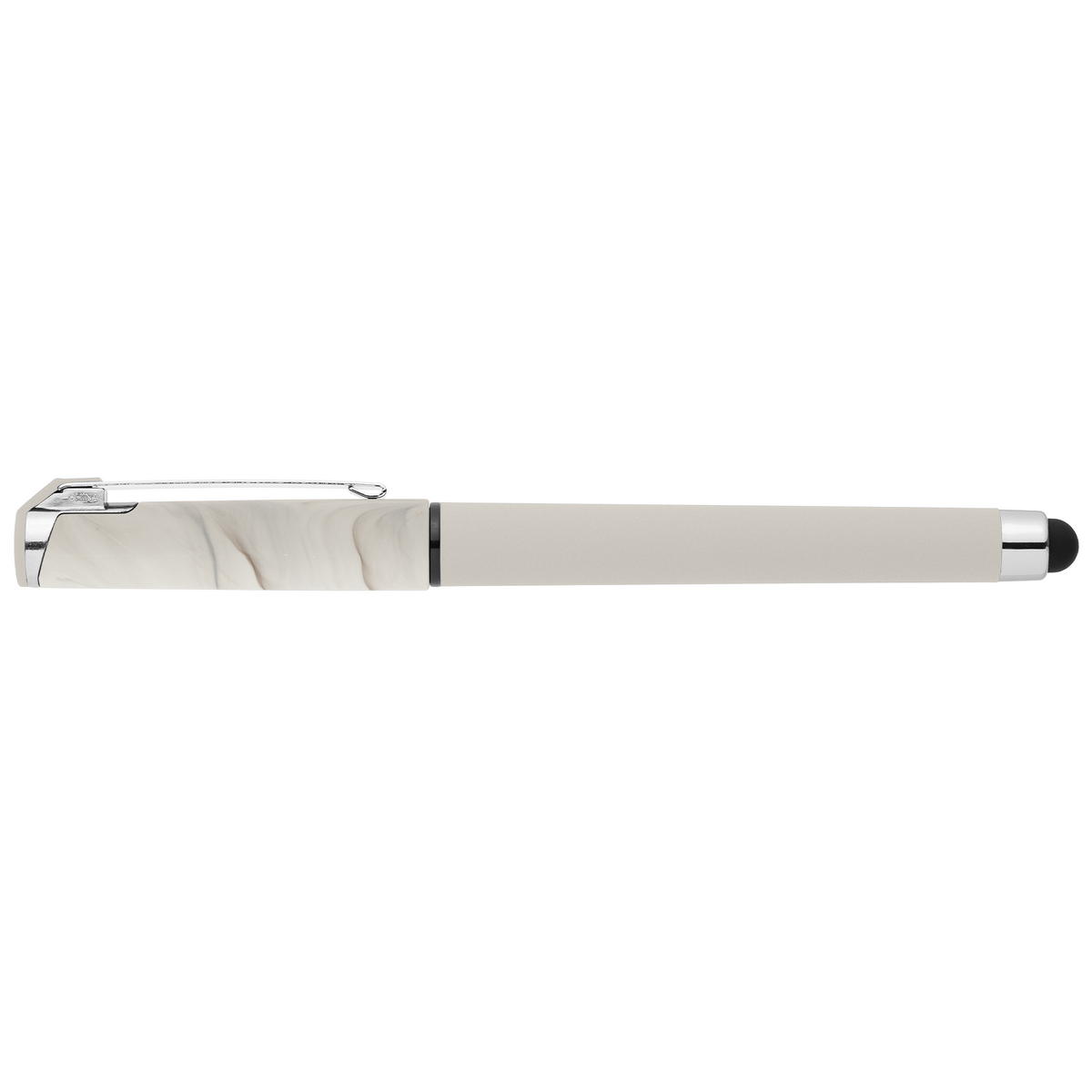 Stylo stylet Islander en plastique effet marbré