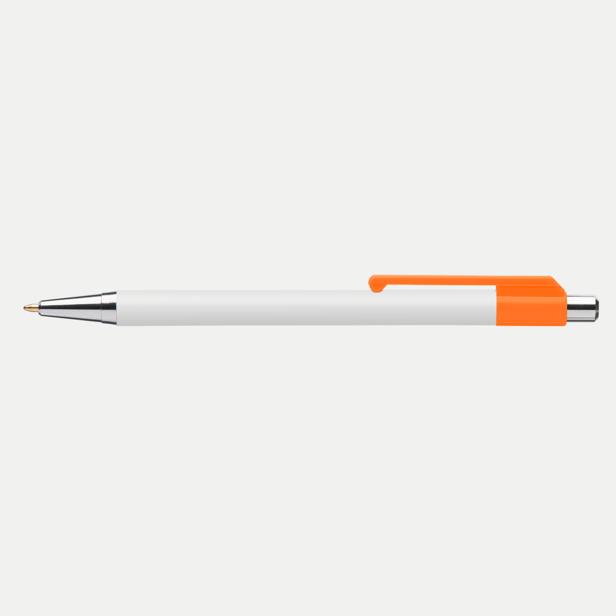 Stylo Astaire chrome avec embout coloré