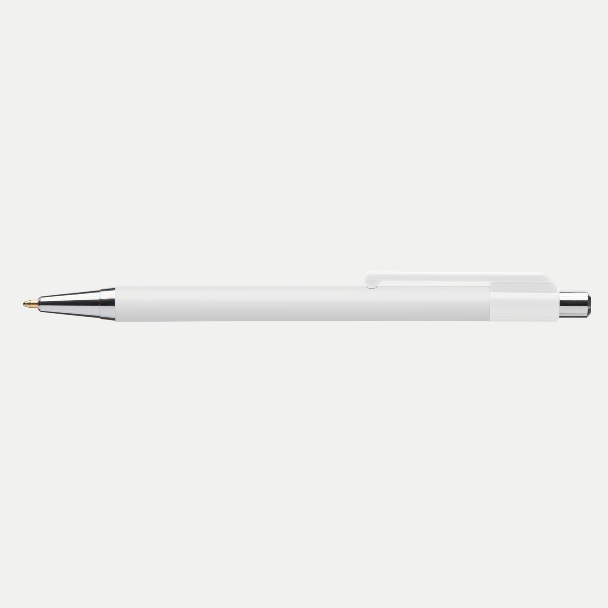 Stylo Astaire chrome avec embout coloré