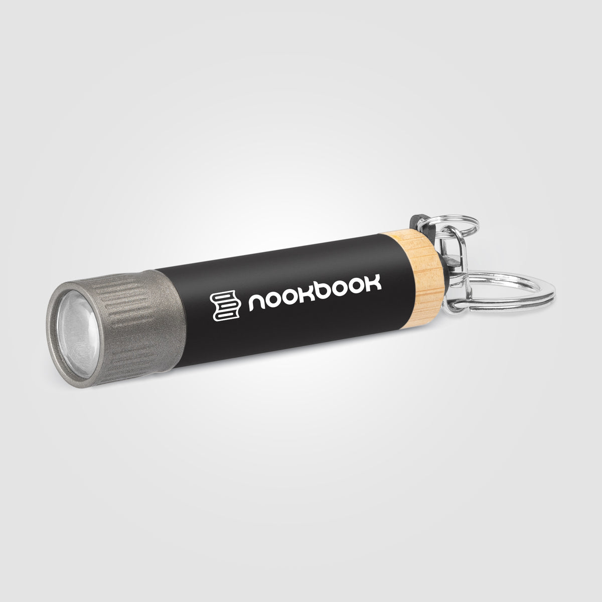 Lampe de poche porte-clés Reborn en aluminium recyclé