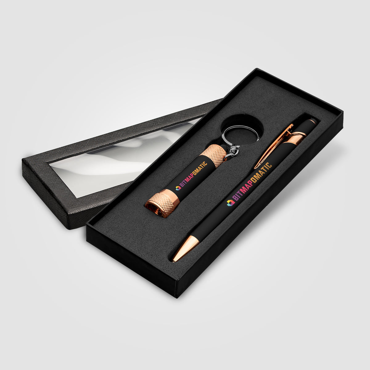 Prince Softy Rose Gold coffret cadeau avec Window Box