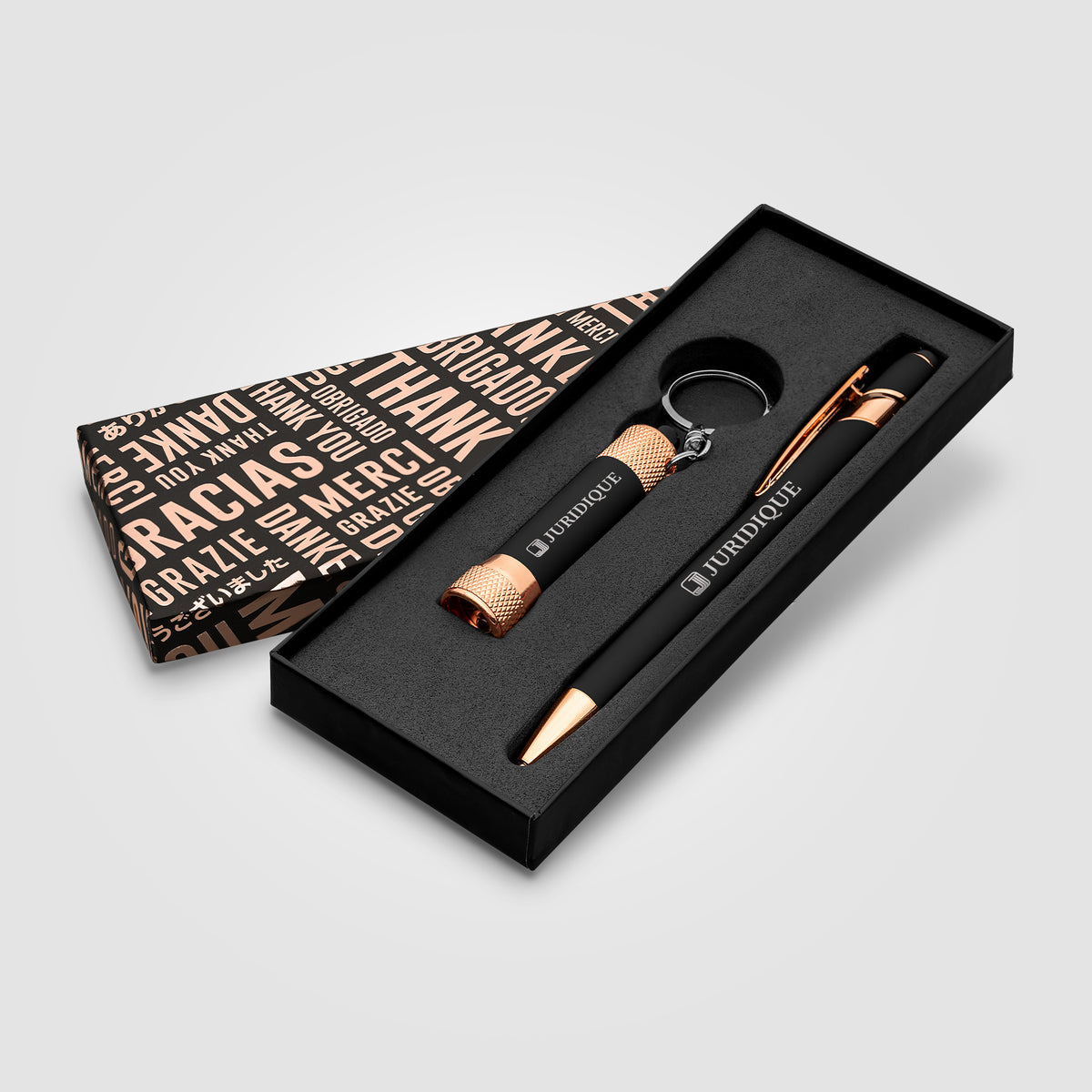 Prince Softy Rose Gold coffret cadeau avec Thank you Box
