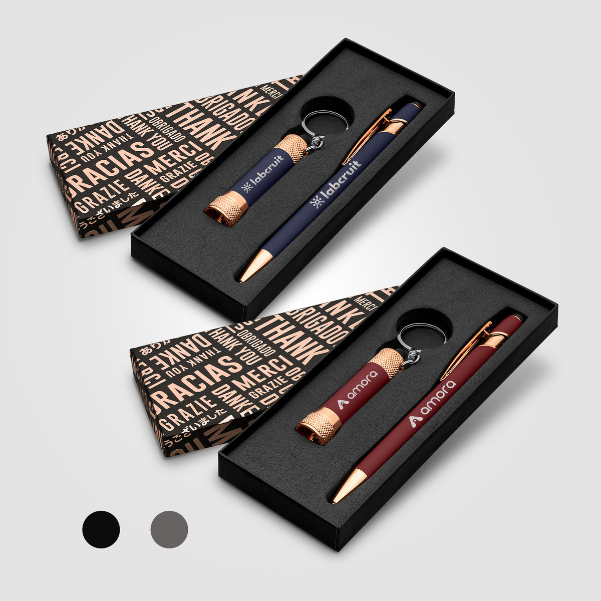 Prince Softy Rose Gold coffret cadeau avec Thank you Box