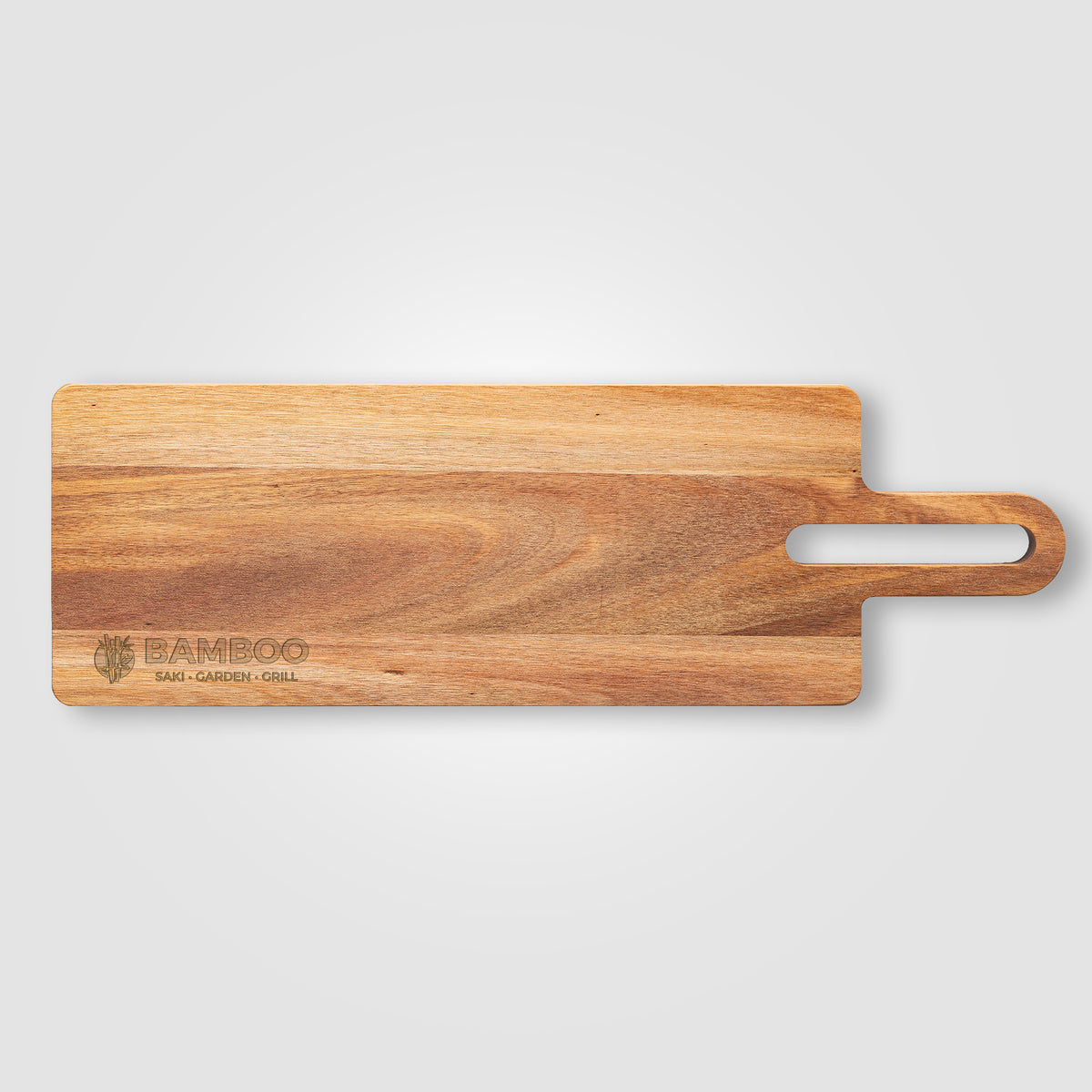 Planche à découper et de service Zuno en bois FSC – 480 x 150 x 15 mm