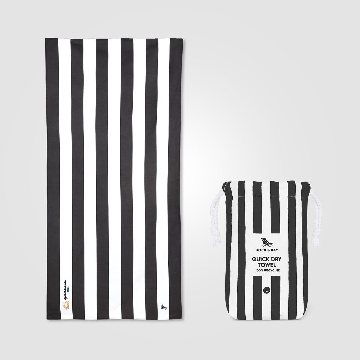 Serviette Dock & Bay© en tissu à séchage rapide – 160 × 90 cm