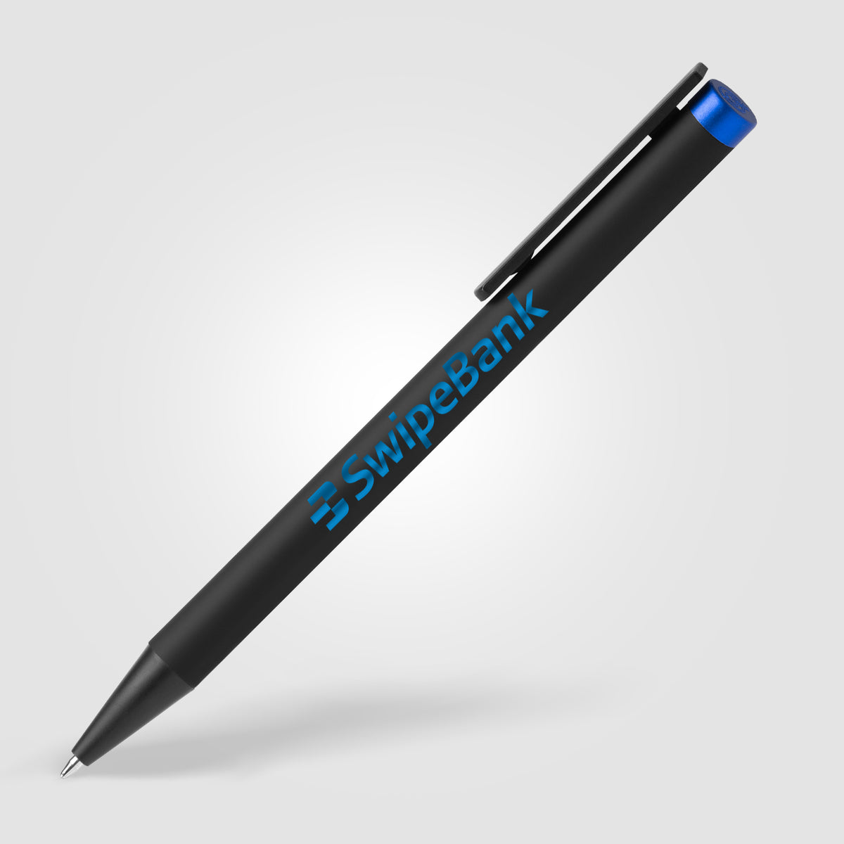 Stylo-bille Volos en aluminium recyclé finition miroir colorée