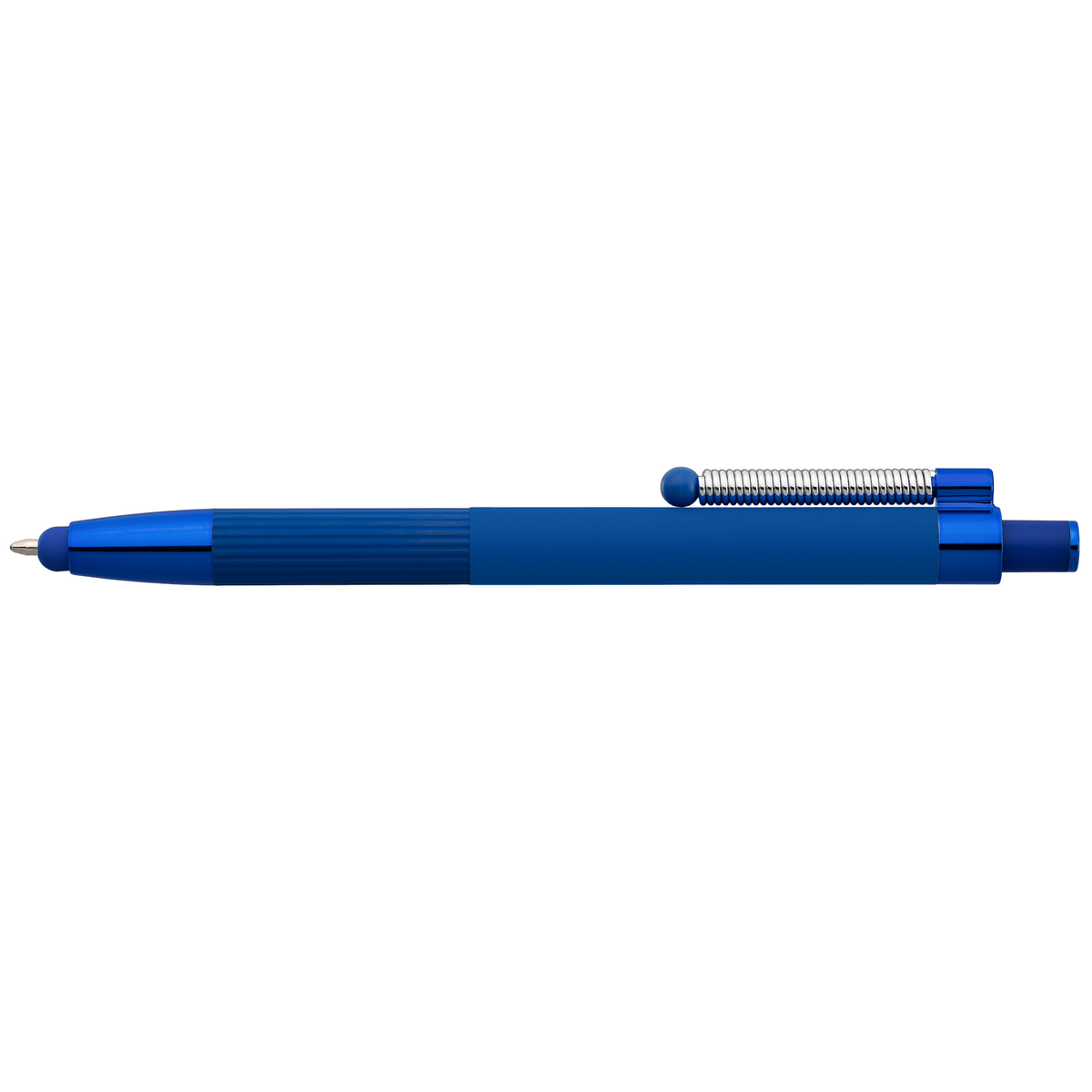 Stylo Lisbon, aluminium recyclé, monochrome, stylet anti-stress