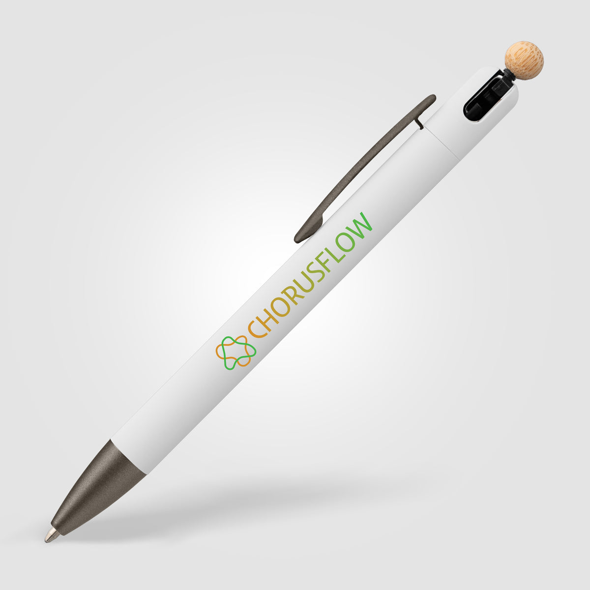 Stylo Cavo en aluminium recyclé avec fonction anti-stress