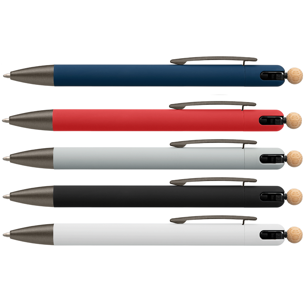 Stylo Cavo en aluminium recyclé avec fonction anti-stress