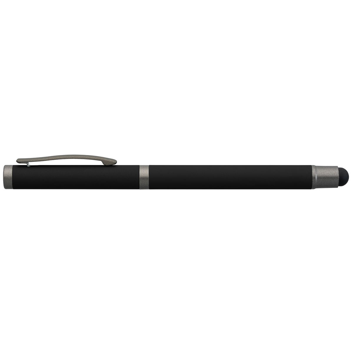 Stylo gel à stylet Bowie en aluminium recyclé