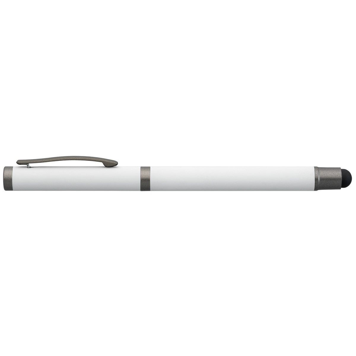 Stylo gel à stylet Bowie en aluminium recyclé