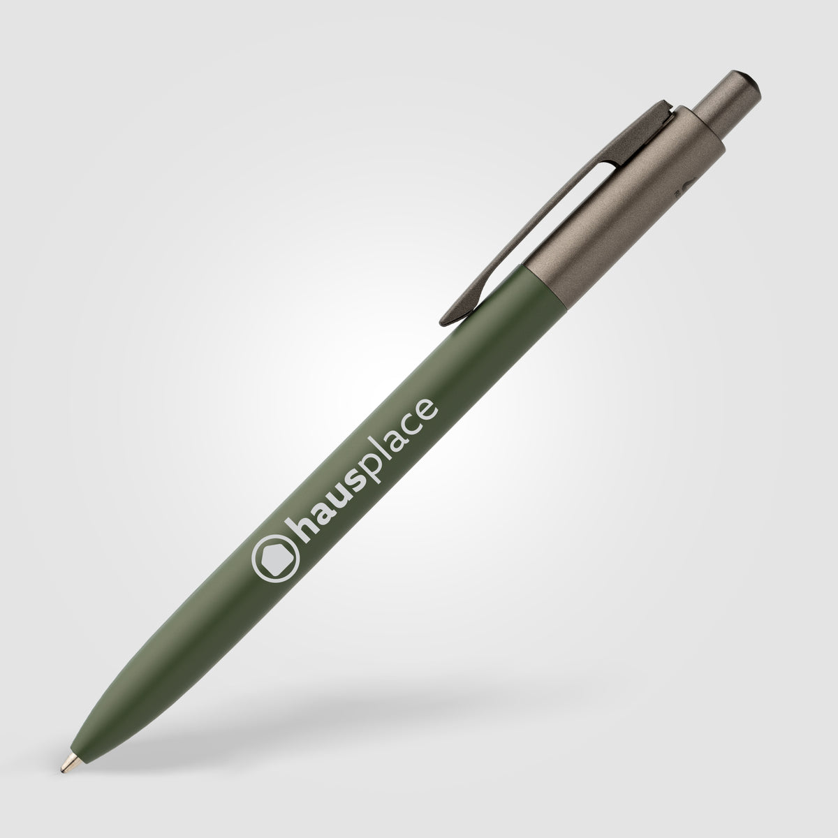 Stylo Koro en aluminium recyclé avec finition métal canon de fusil