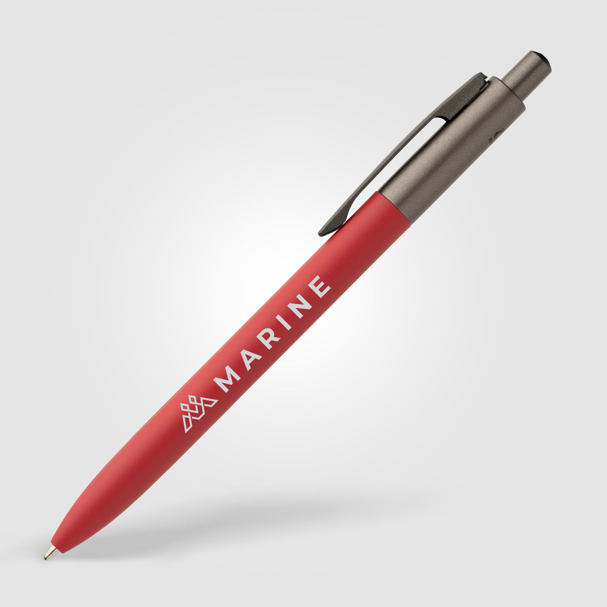 Stylo Koro en aluminium recyclé avec finition métal canon de fusil