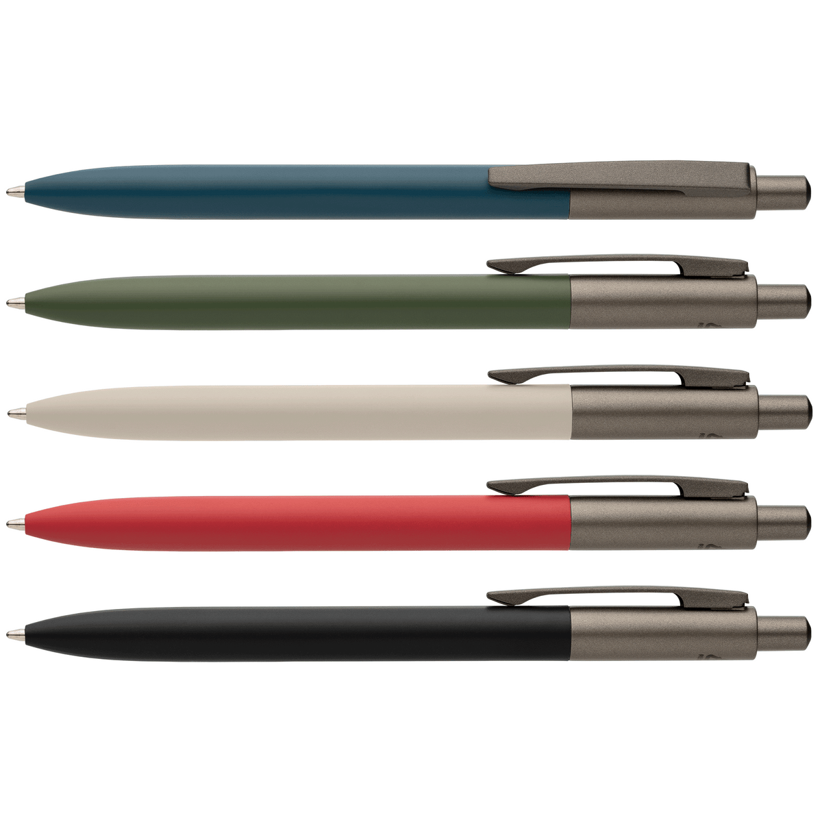 Stylo Koro en aluminium recyclé avec finition métal canon de fusil