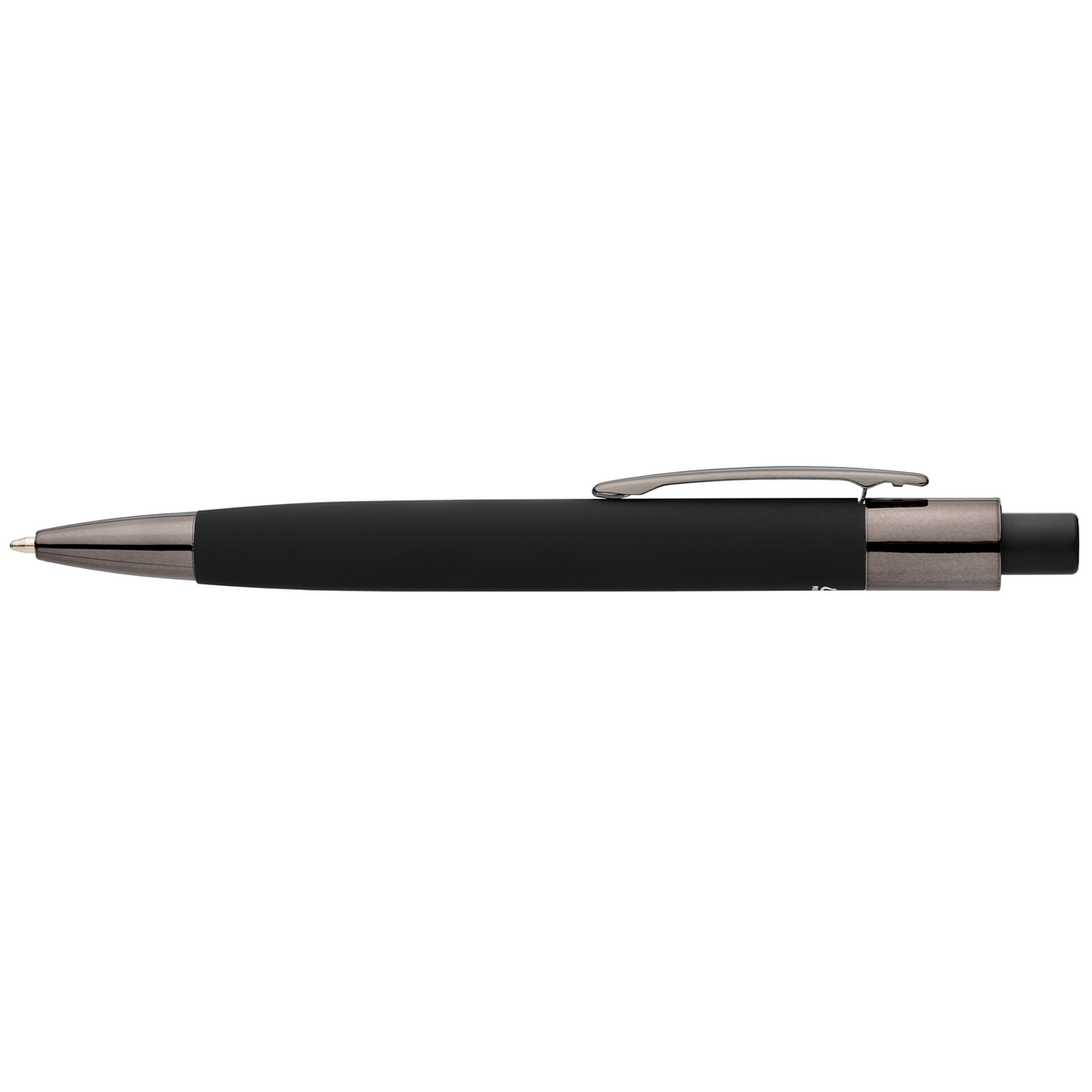 Stylo Malmö en aluminium recyclé avec corps soft-touch