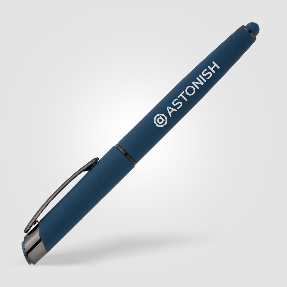 Stylo gel monochrome Forma en aluminium recyclé